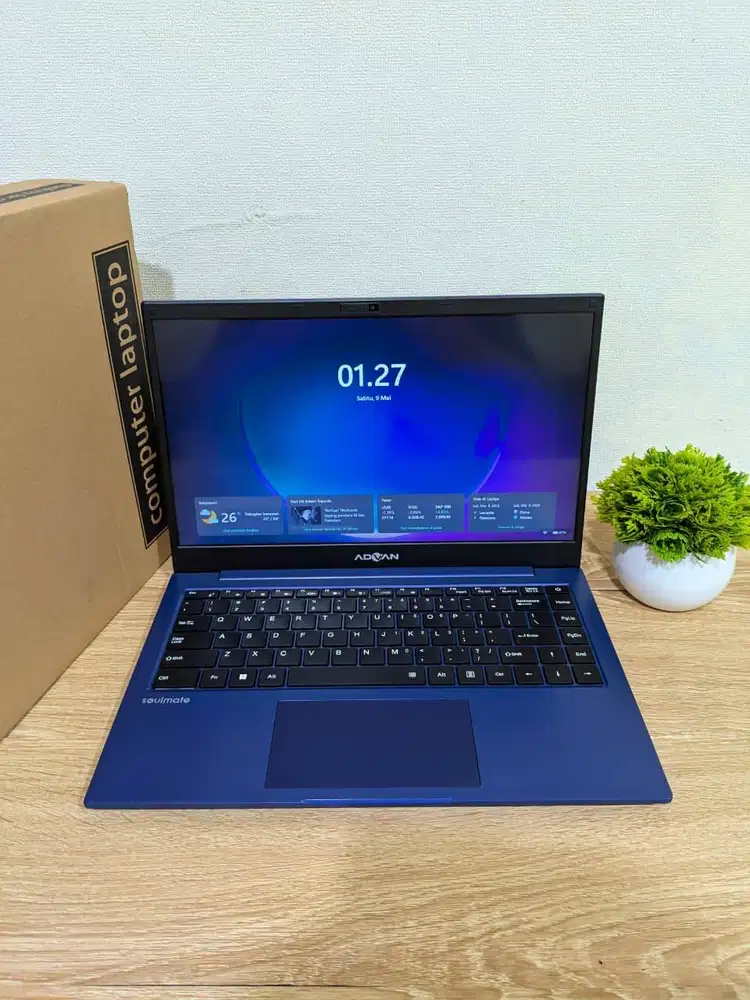 PROMO!!! LAPTOP 1 JUTAAN ADVAN SOULMATE 1405 INTEL N4020 RAM 8GB/120GB