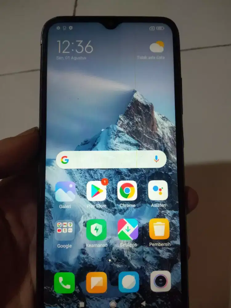 Dijual redmi 9c ram 4/64 normal minus touch retak tapi masih lancar