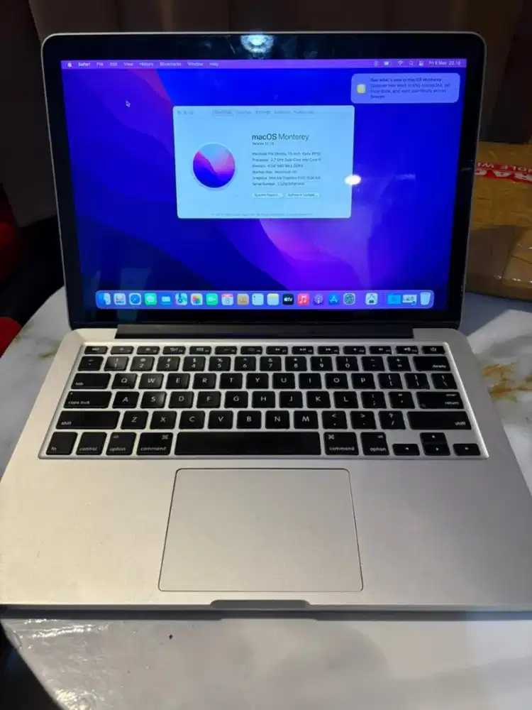 Macbook pro retina 2015 core i5 13 inc