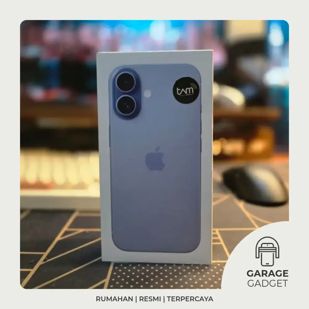 iPhone 17 256GB Mist Blue Resmi iBox TAM BNIB