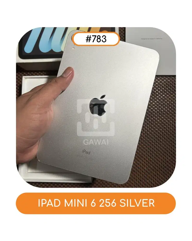 #783 Ipad Mini 6 Silver 256