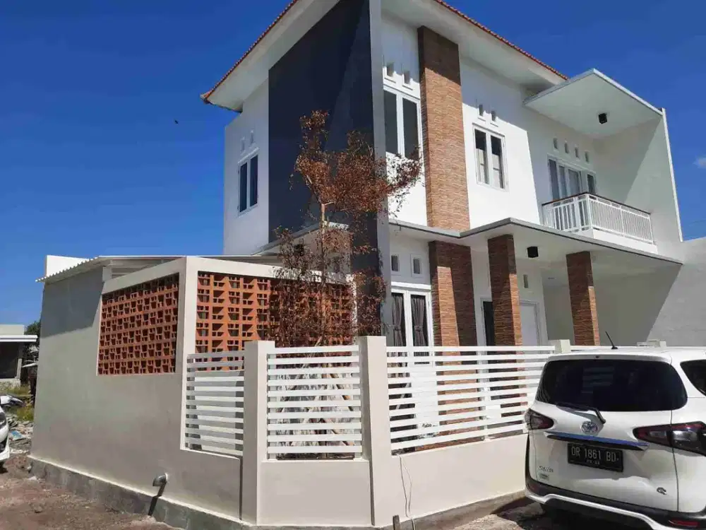 Jual Rumah 2lt Lokasi area Jl Danau Tempe Sanur Kauh, SHM, Zona Kuning, Area Tidak Banjir