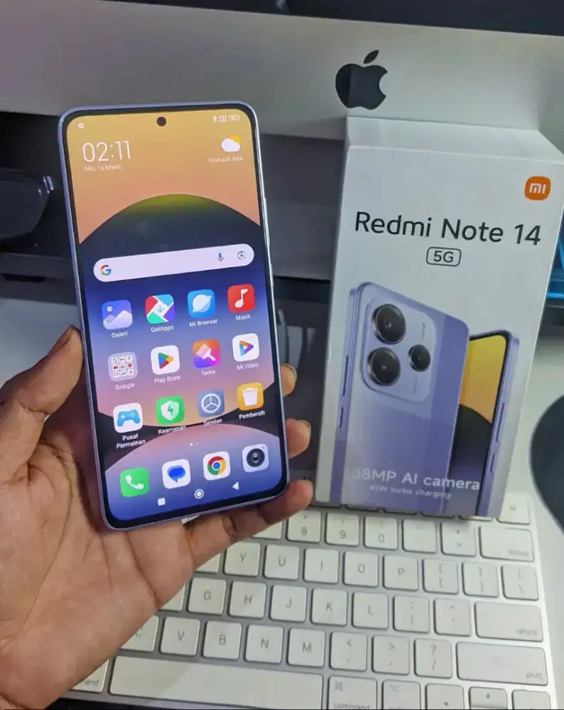 Redmi note 14 5G 12/512 BT SETARA