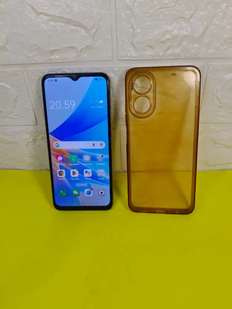 Oppo a17 ram 4/64 4G Lte segel mulus normal