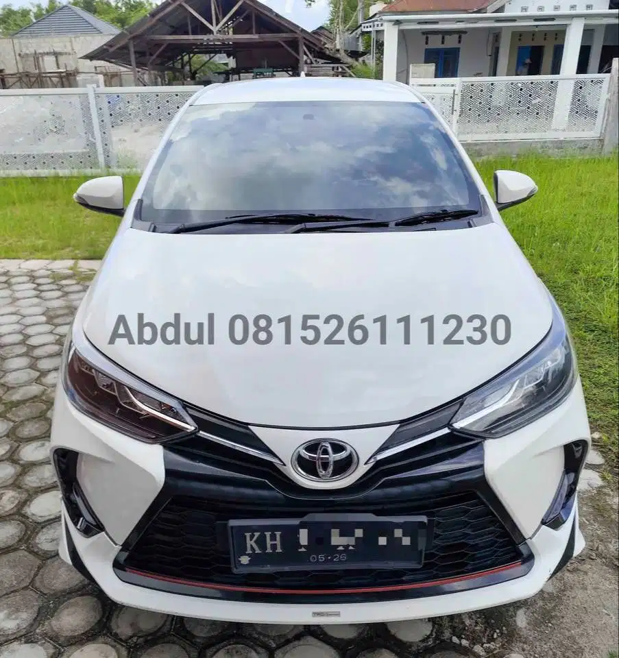 Dijual Yaris TRD Sportivo CVT warna Putih