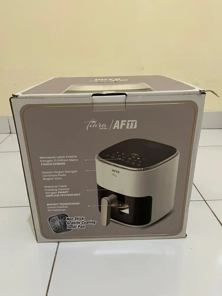 Mito Air Fryer Tiara Series AF11 Digital 5L Low Watt