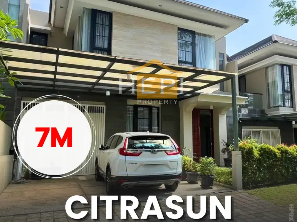 Dijual Rumah Mewah Semi Furnished Citrasun Garden Semarang
