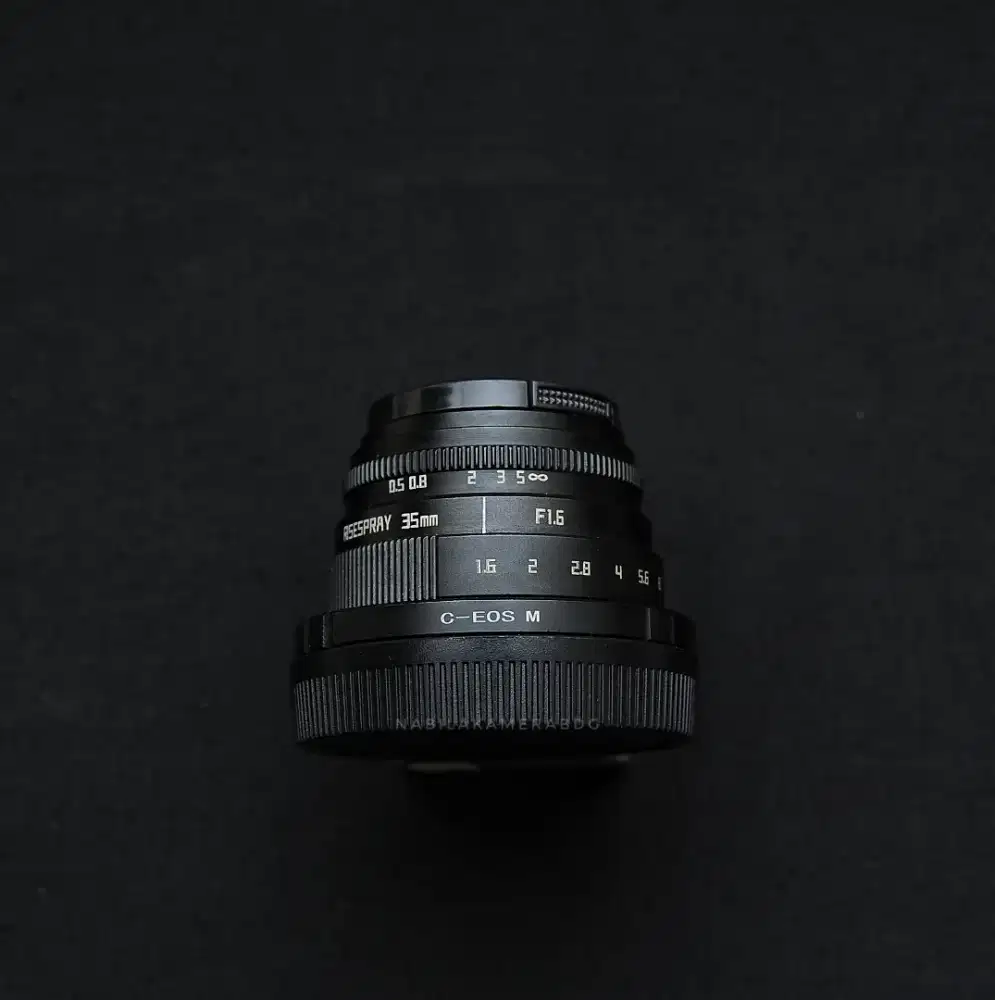 LENSA FIX CANON EOS M RISESPRAY 35MM F1.6 CANON MIRRORLESS