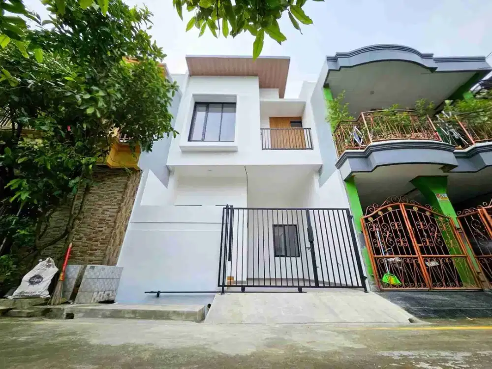 Rumah Baru Minimalis 2 lantai Sektor V Pondok Ungu Permai Bekasi Utara