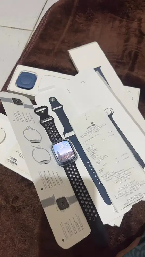 Iwatch series 7 blue