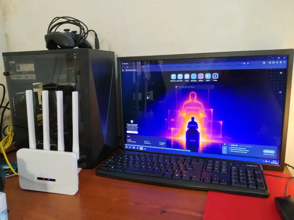 Komputer Gaming Editing Fullset