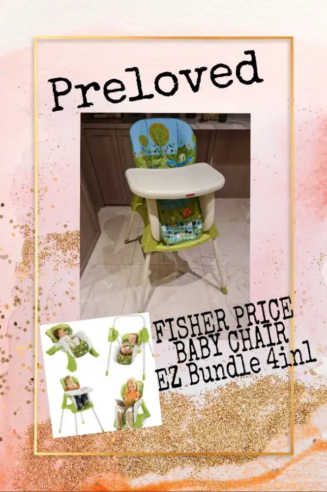 Baby chair swing 5in1 fisher