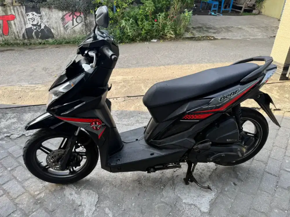 Honda beat THN 2017 plat AB Bantul km spedo baru 40 rb