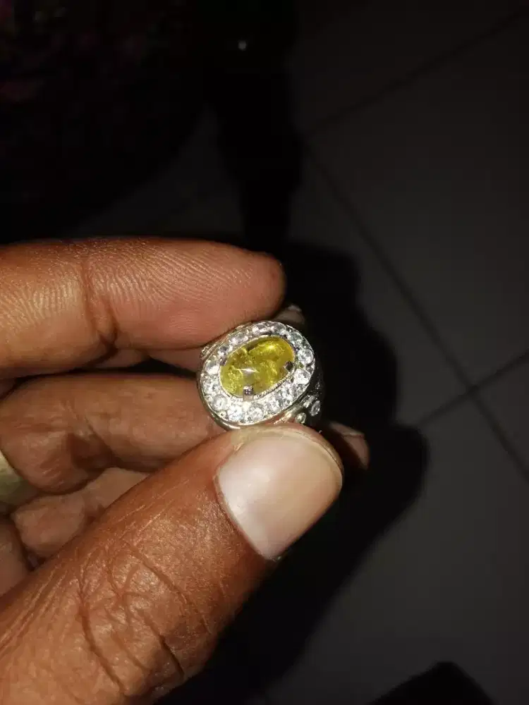 Dijual batu topas iket perak