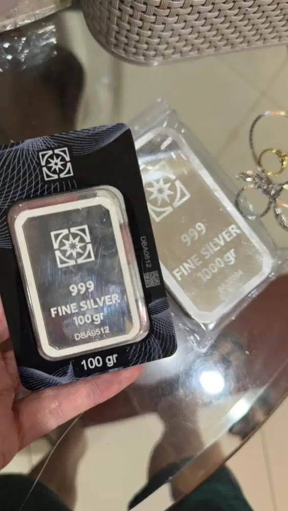 Perak murni fine silver 999