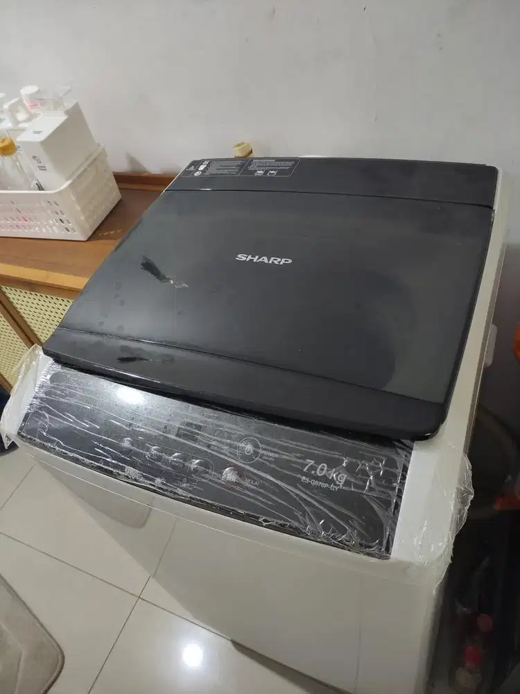 Mesin Cuci Sharp ES-G876P-GY 1 Tabung.