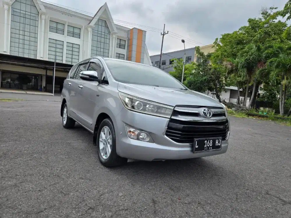 TOYOTA INNOVA REBORN Q BENSIN MATIC SILVER 2016 KM 75 RIBU ASLI