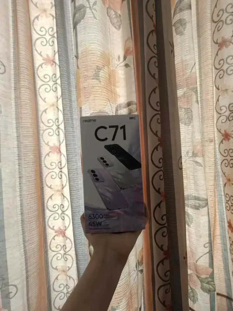 DIJUAL HP REALME C71 4/128 (FULL SET)