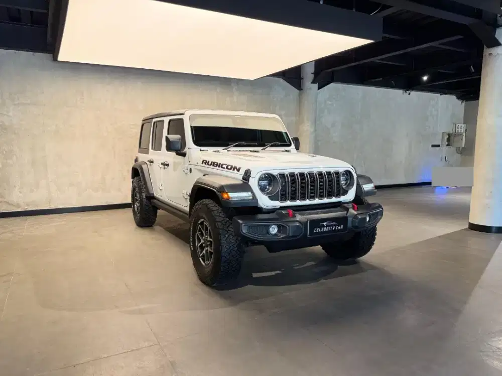 JEEP WRANGLER RUBICON FACE LIFT JL 2025 BRIGHT WHITE