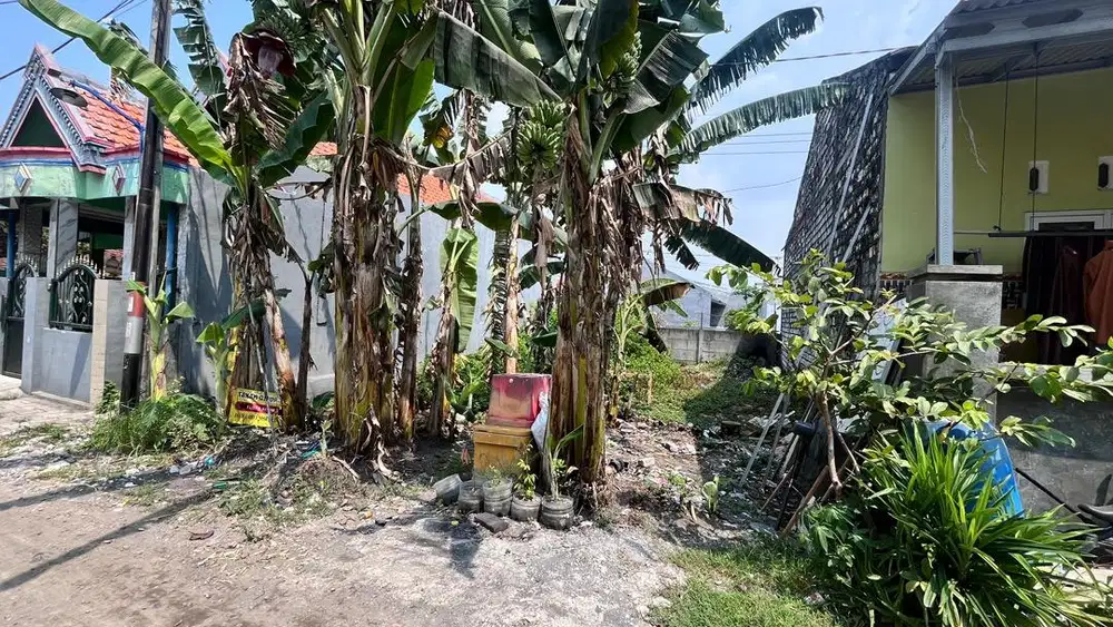 dijual tanah 8x14m sedati sidoarjo