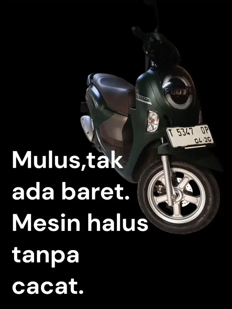 New Scoopy mulus,irip baru