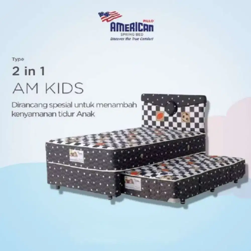 Springbed american pillow