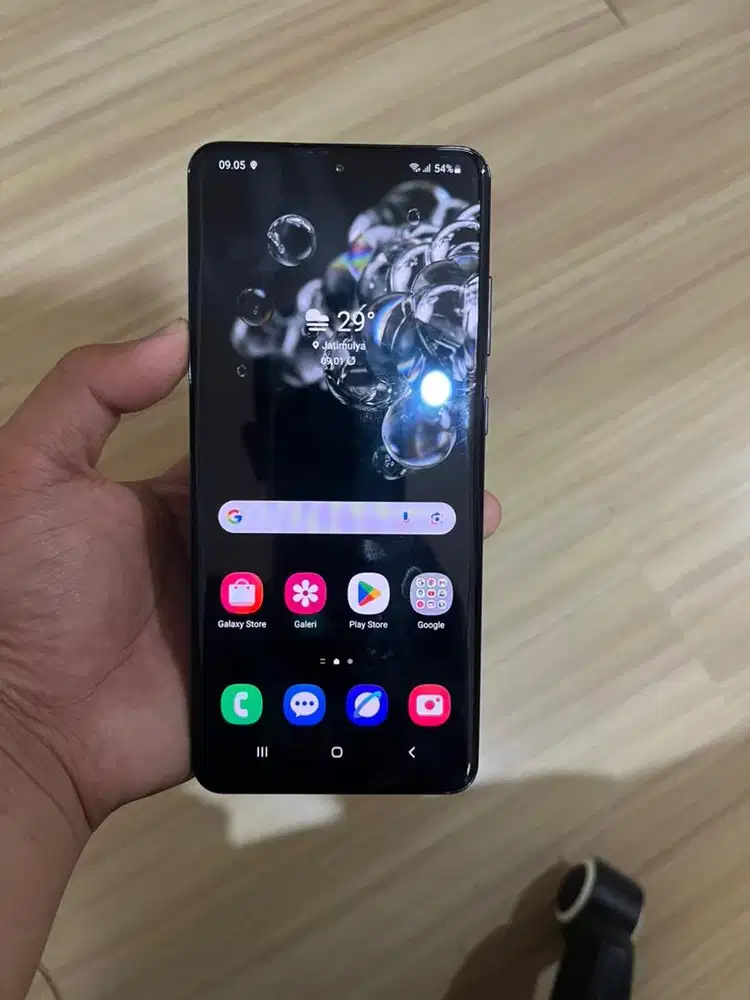 Samsung Galaxy S20 Ultra Ex resmi sein Fullset Mulus No minus 12/128