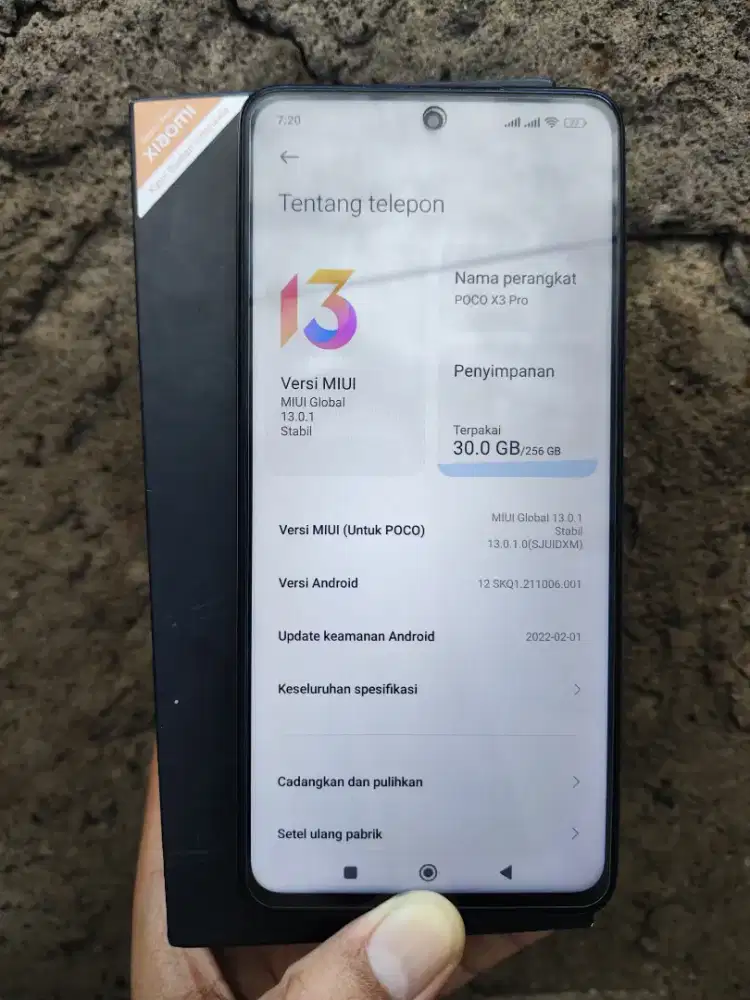 Jual POCO X3 Pro 8/256 GB Fullset Garansi Resmi