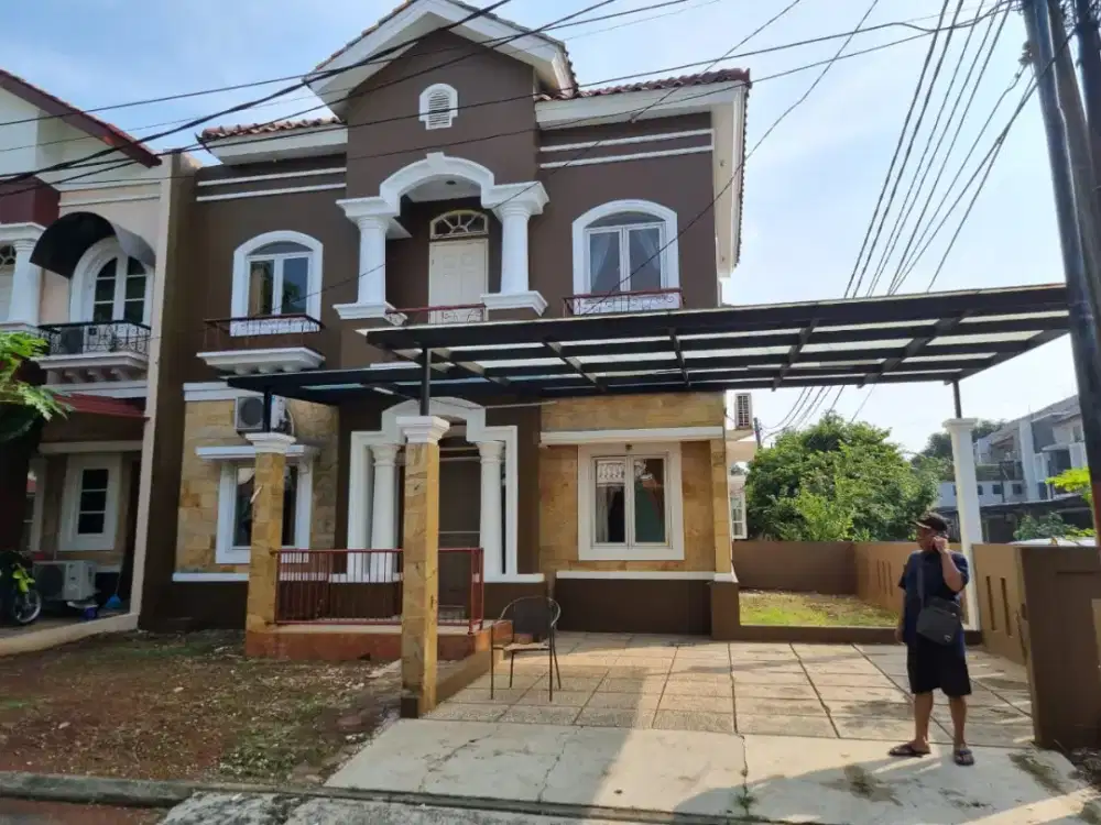 Yuk di survei jual rumah clasic modern. Raffles Hills Cibubur.