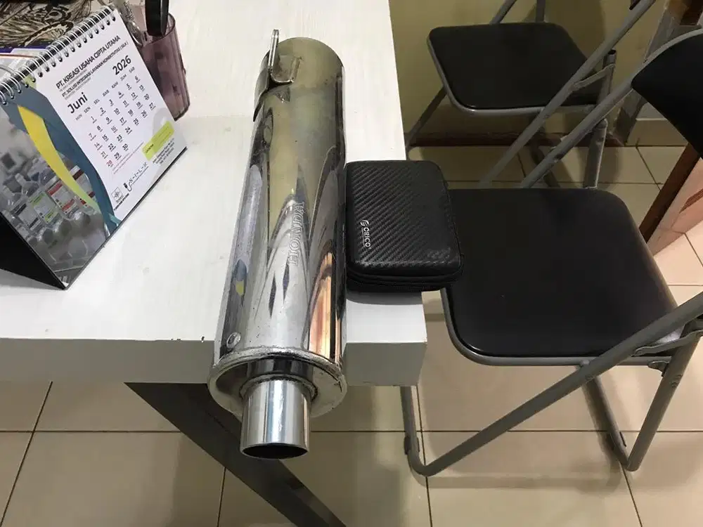 Kenalpot ori supra 125 (silencer only)