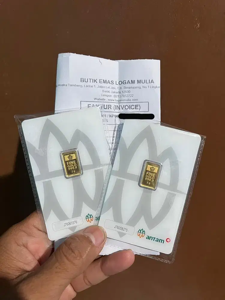 Emas Logam Mulia Antam 2 gram 2026
