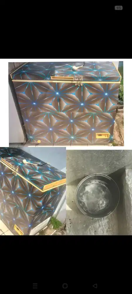 Jual frezer box Gea 200 liter normal