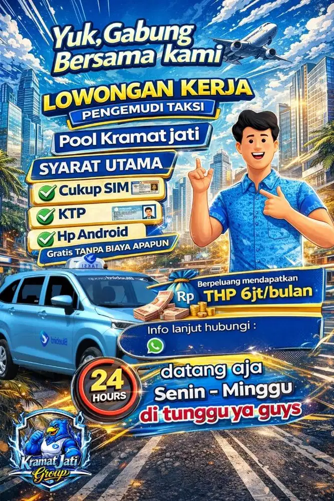 Lowongan pekerjaan Taksi Online