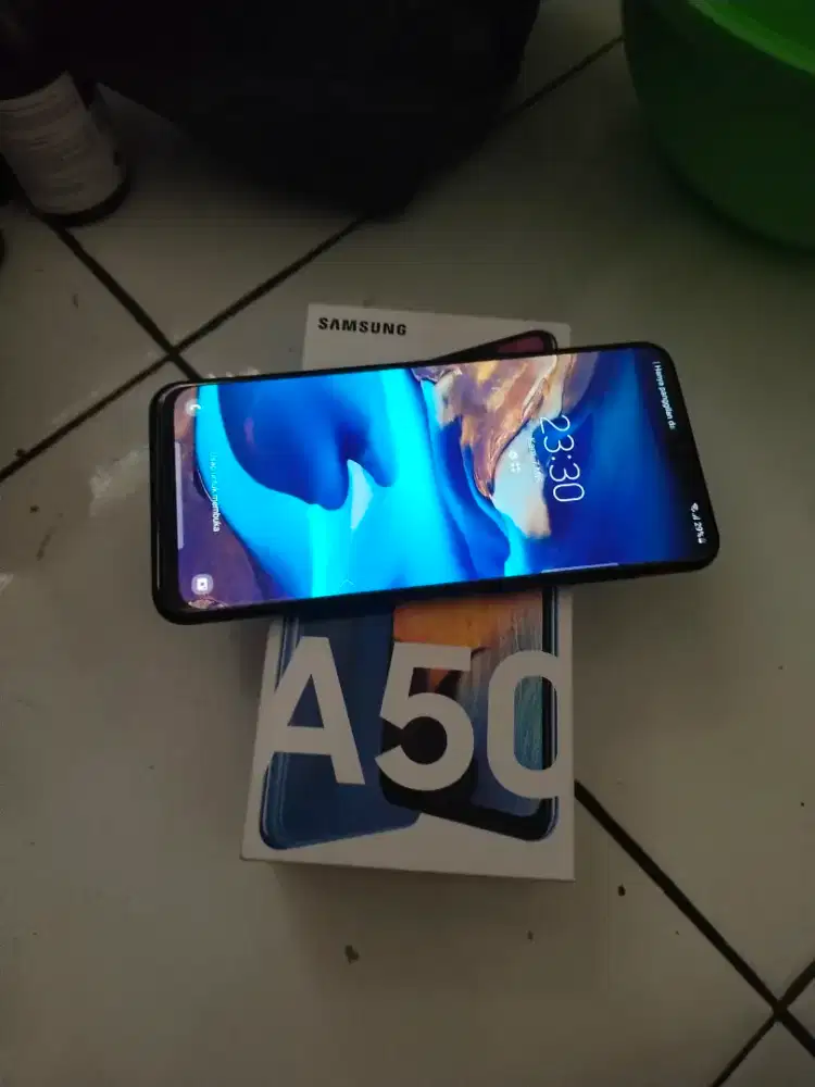 Samsung A50  4/64   Fingerprint aktif di layar LCD ORI