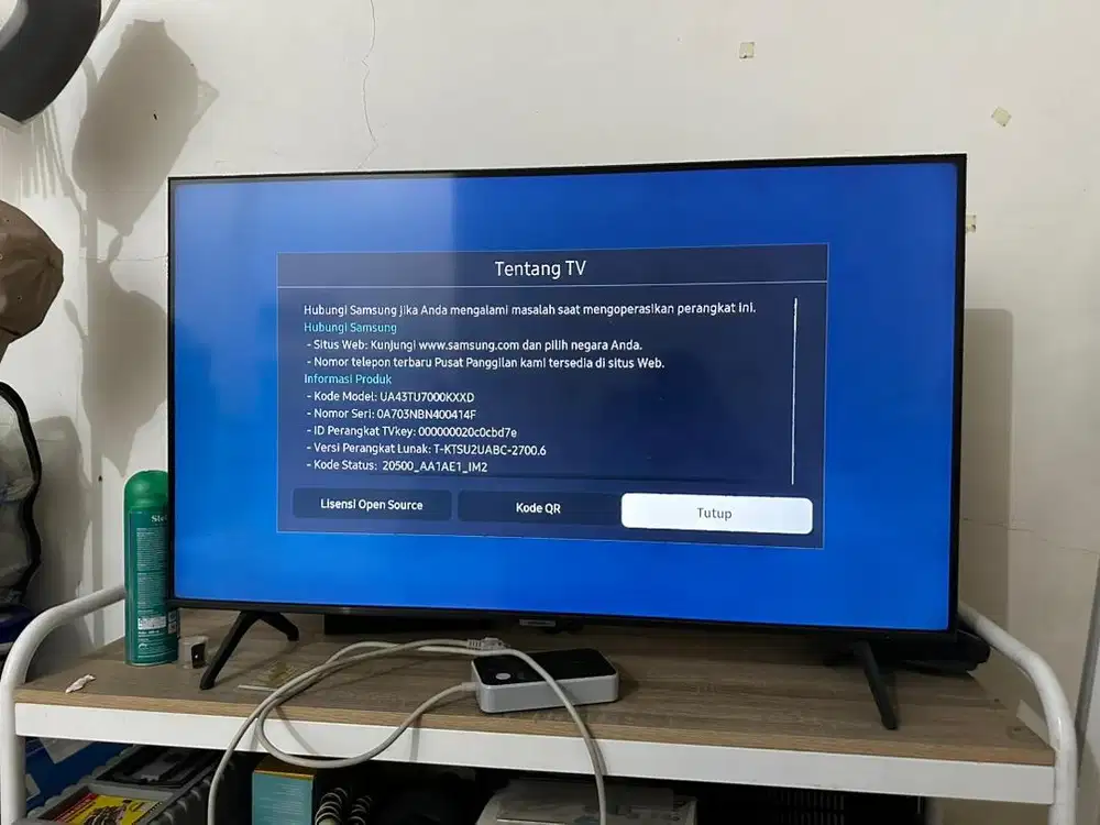 Smart TV SAMSUNG Crystal UHD 7 series 43 inch