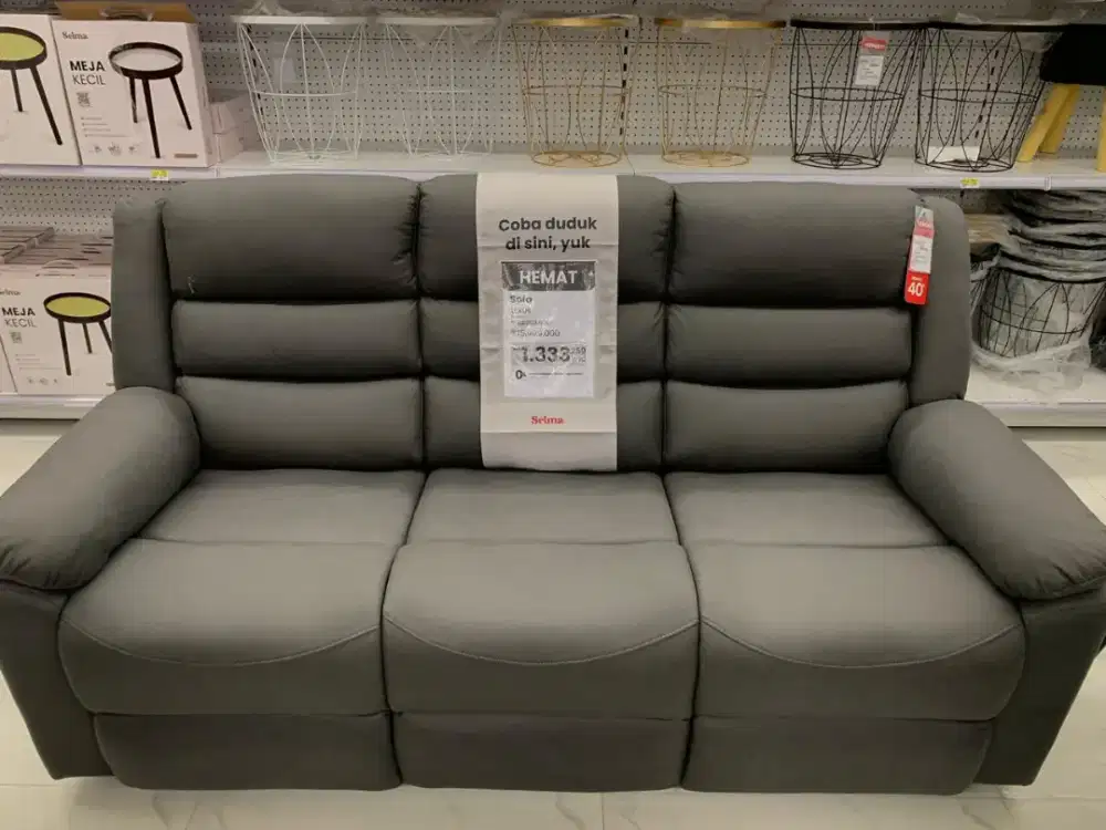 PROMO SOFA SET RECLINER