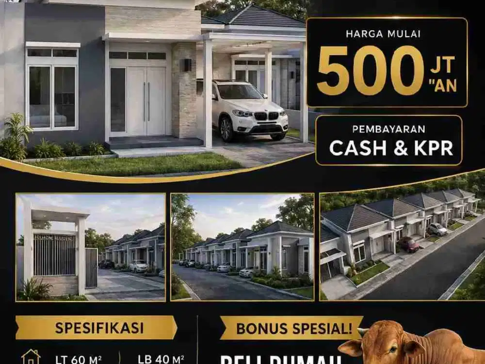 Rumah ready siap huni 1 lantai 550dekat tol jatiasih