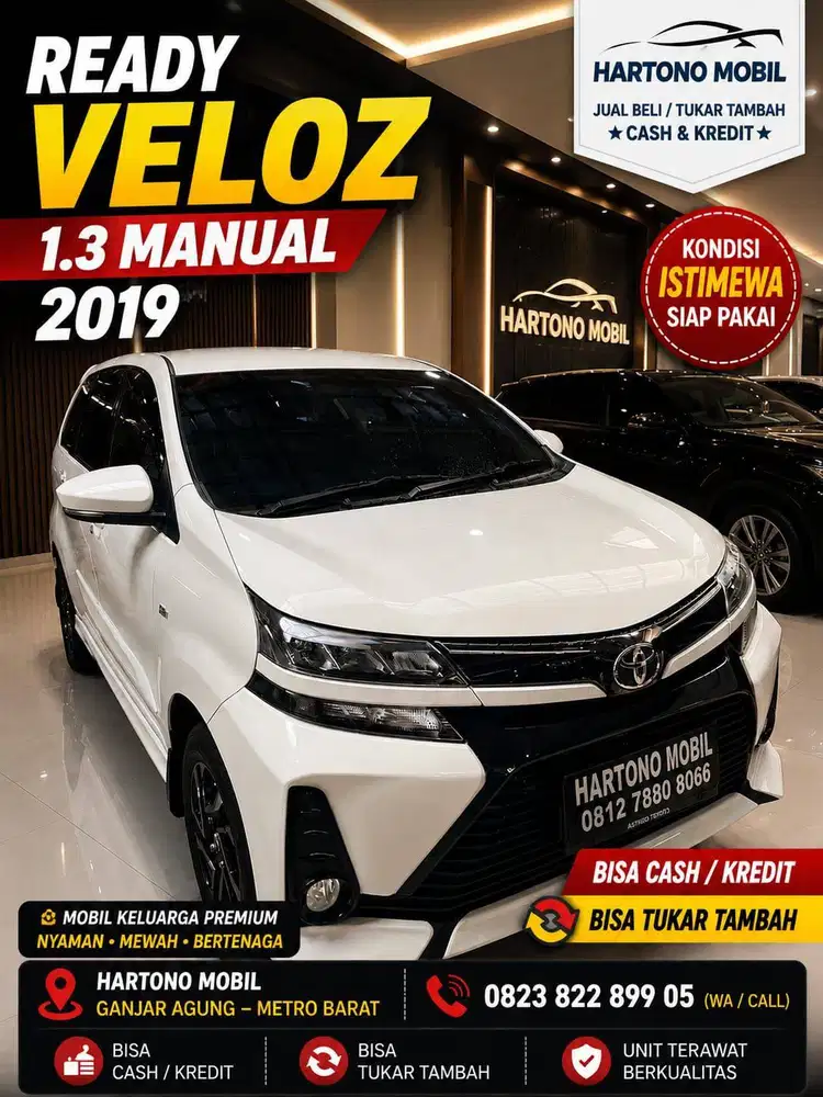 TOYOTA VELOZ 1.3 MT 2019