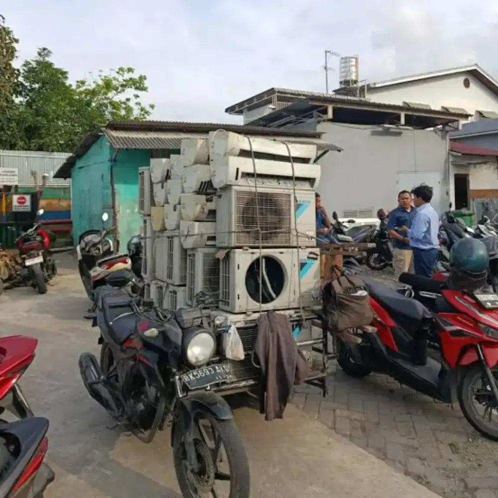 Siap tampung segala jenis AC, segala kondisi, siap jemput.