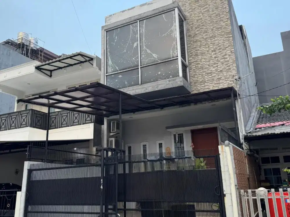 Rumah Cengkir Barat Kelapa Gading Row Jalan Lebar Bebas Banjir Dijual