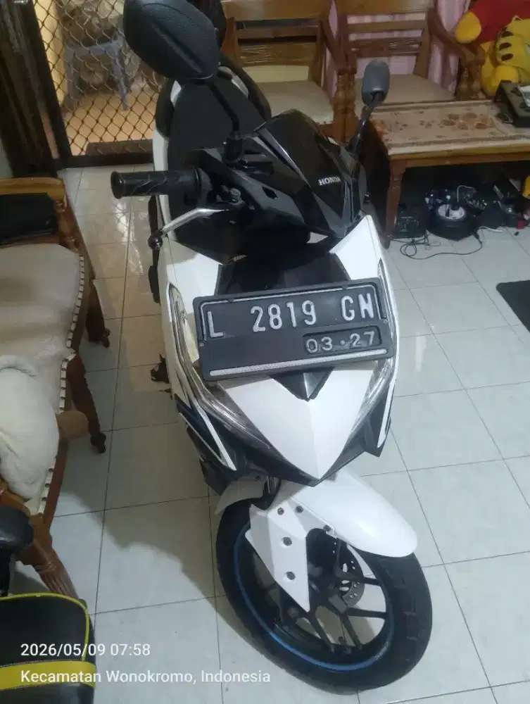 Vario 125 esp 2017 warna putih bekas normal BPKB STNK ON pemilik 1