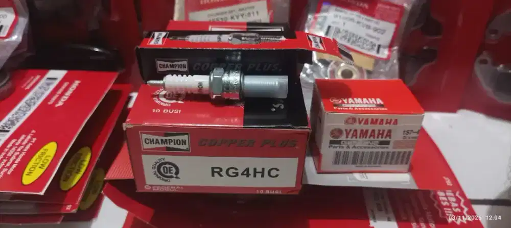 Busi champion Rg4hc ALL Beat kharisma supra x vario 125 Scoopy