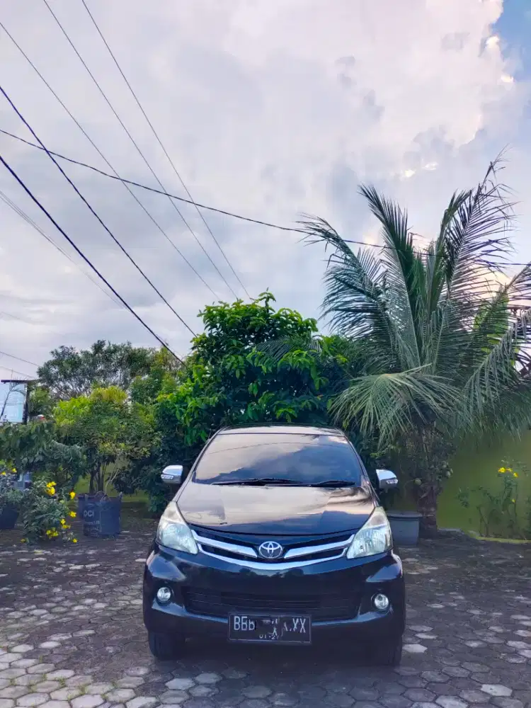 All New Avanza 1.3 G Manual 2012 – Hitam (Pemilik Langsung)