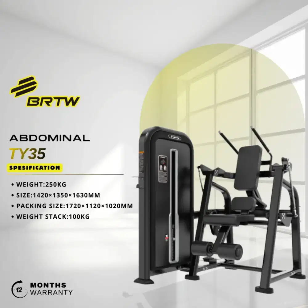 Abdominal Brtw TY35 Alat Fitness Comercial