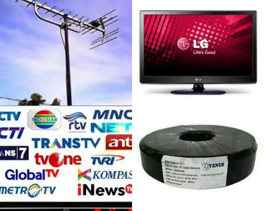 Ahli Pasang Antena TV Siaran Lokal
