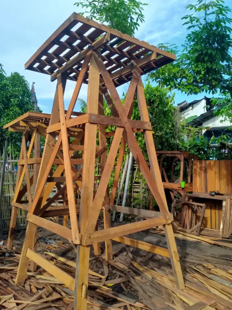 Tempat tandon menara ulin