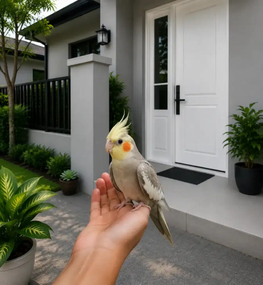 Burung Parkit Australia Jinak Total Outdoor