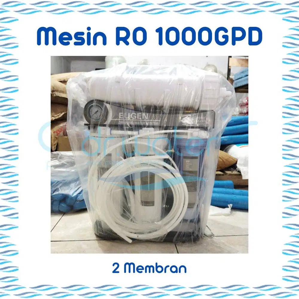 ADOL MESIN RO 100, 500 & 1000 GPD; Mesin Reverse Osmosis DR WATER SOLO