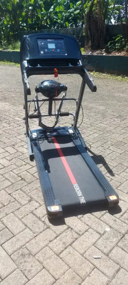 Promo treadmil eletrik jumbo 3fungsi