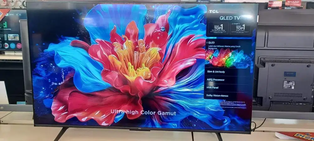 TCL P7K QLED TV ukuran 50 inci (ex display pameran)
